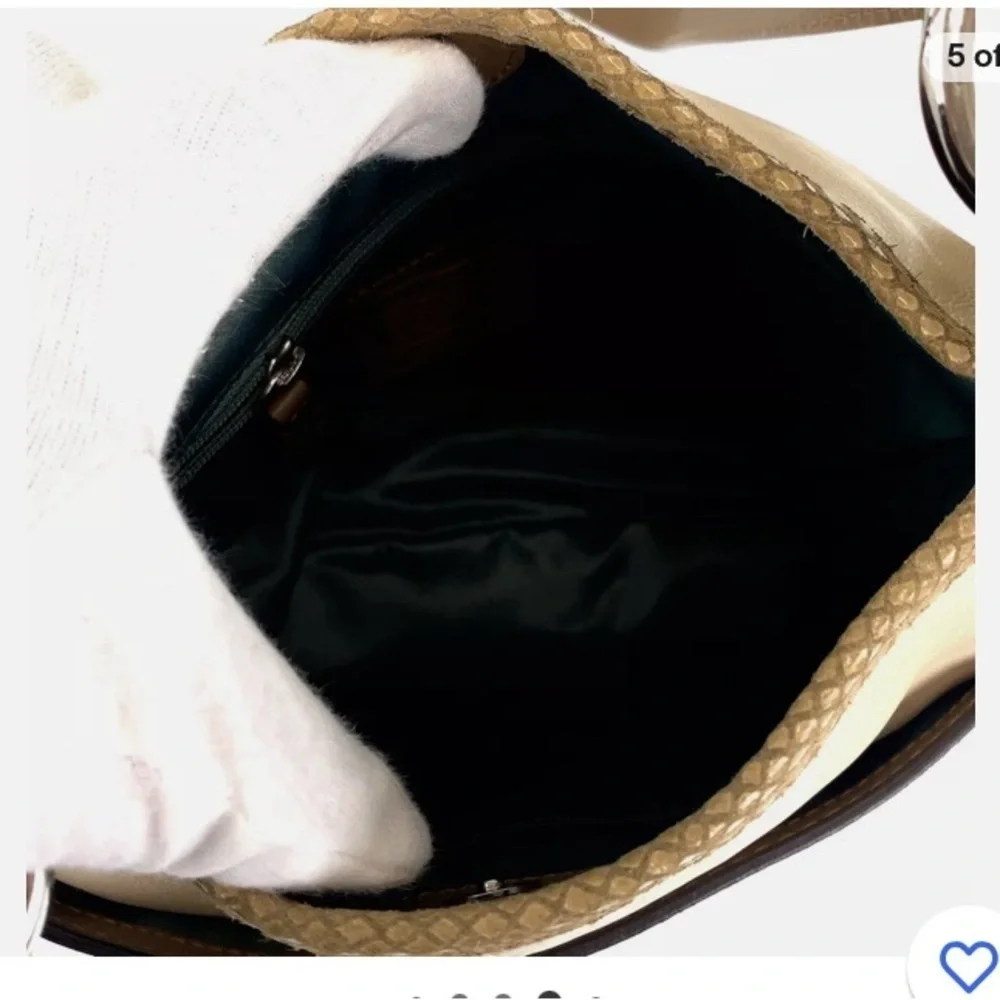 Authentic COACH Penelope Shoulder Bag Diagonal Bag White White Ivory leather - Picture 2 of 5